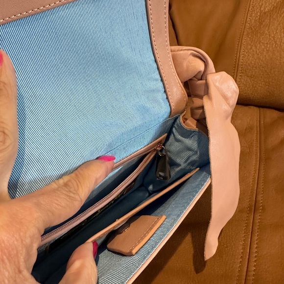 Zac Posen “Z Spoke” Small Handbag “Blush Lamb” NWT & Dust Bag - Picture 6 of 10